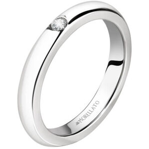 Morellato Acél gyűrű kristályokkal szerelem gyűrűk SNA46 65 mm