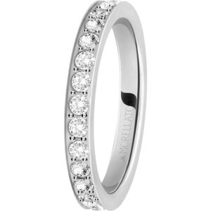 Morellato Nemesacél gyűrű kristályokkal Love Rings SNA41 58 mm