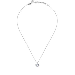 Morellato Romantikus ezüst nyaklánc szívvel Tesori SAVB02 (lánc, medál)