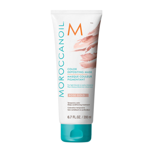 Moroccanoil Tonizáló hajápoló maszka Rose Gold (Color Depositing Mask) 30 ml