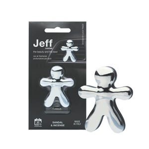 Mr&Mrs Fragrance Jeff Chrome Sandal & Incense - autóillatosító