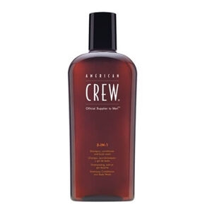 American Crew Többfunkciós test és hajápoló (3-in-1 Shampoo, Conditioner And Body Wash) 450 ml