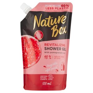 Nature Box Gránátalmás tusfürdő - utántöltő 500 ml
