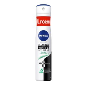Nivea Black & White Invisible Fresh (Anti-perspirant) 200 ml izzadásgátló spray