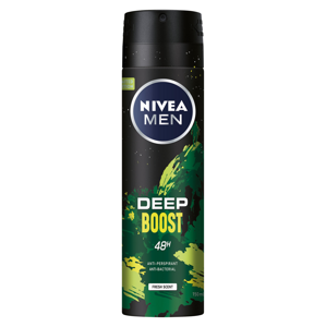 Nivea Izzadásgátló spray Deep Boost (Anti-perspirant) 150 ml