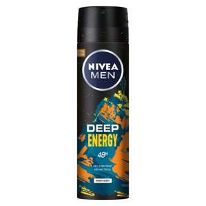 Nivea Izzadásgátló spray Deep Energy (Anti-perspirant) 150 ml