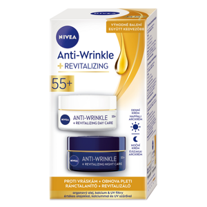 Nivea Regeneráló ápoló ajándék készlet érett bőrre 55+ Anti-Wrinkle