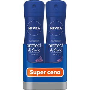 Nivea Izzadásgátló spray Protect & Care 2 x 150 ml