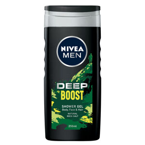 Nivea Tusfürdő férfiaknak Deep Boost (Shower Gel) 250 ml