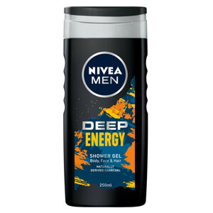 Nivea Tusfürdő férfiaknak Deep Energy (Shower Gel) 250 ml