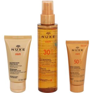 Nuxe Utazási napvédő kozmetikai ajándékcsomag  Travel With Nuxe Sun Set 230 ml