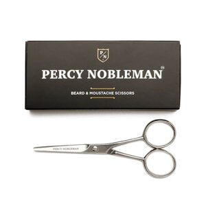 Percy Nobleman Bajusz- és szakállvágó olló (Beard & Moustache Scissors)