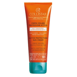 Collistar Napvédő krém SPF 50 (Active Protection Sun Cream) 100 ml