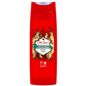 Old Spice Tusfürdő 2 az 1-ben BearGlove (Shower Gel + Shampoo) 400 ml