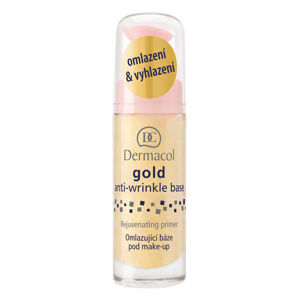 Dermacol Fiatalító smink alapozó arany  (Gold Anti-Wrinkle Base) 20 ml