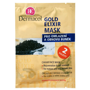 Dermacol Fiatalító maszk kaviárral  (Gold Elixir Caviar Face Mask) 2 x 8 g