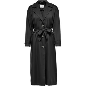 ONLY Női kabát ONLLINE X-LONG TRENCHCOAT 15217799 Black XL