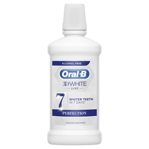 Oral B Alkoholmentes fehérítő szájvíz 3D White Luxe Perfection 500 ml