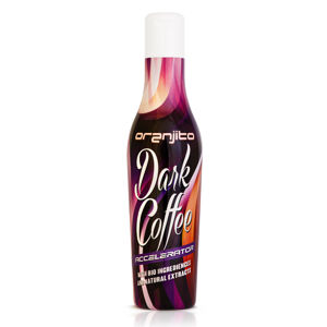Oranjito Szolárium fényvédő kávétej aromájával (Dark Coffee Accelerator) 200 ml