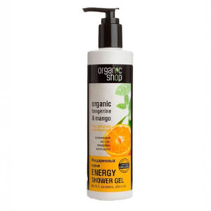 Organic Shop Energizáló tusfürdő Organic Tangerine & Mango (Energy Shower Gel) 280 ml