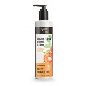 Organic Shop Grapefruit és lime tusfürdő  (Active Shower Gel) 280 ml