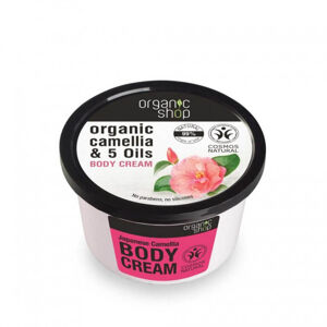 Organic Shop Testápoló krém Japán kamélia  (Body Cream) 250 ml