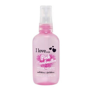 I Love Frissítő testpermet rózsaszínű pillecukor illattal (Pink Marshmallow Refreshing Body Spritzer) 100 ml