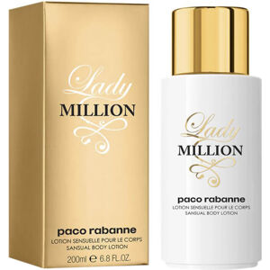 Paco Rabanne Lady Million - testápoló  200 ml