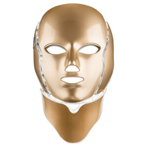 Palsar 7 Ápoló LED maszk arcra és nyakra arany (LED Mask + Neck 7 Colors Gold)