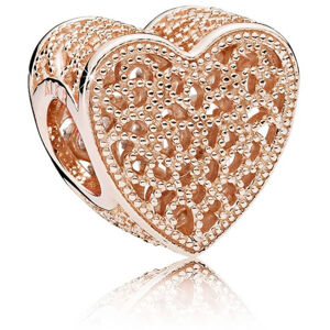 Pandora Bronz szív alakú gyöngy  781811