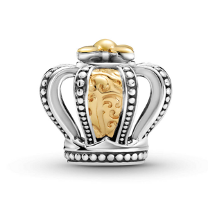 Pandora Mesebeli ezüst gyöngy Korona 799340C00