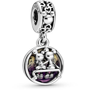 Pandora Ezüst medál Disney Mickey és Minnie mindörökké 798866C01