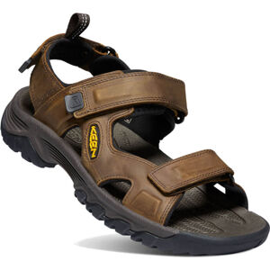 KEEN Férfi szandál TARGHEE III OPEN TOE SANDAL 1022423 bison/mulch 45