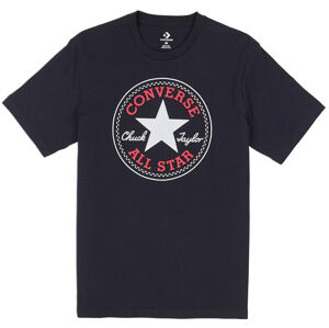 Converse Pánské tričko Chuck Patch Tee Black XXL