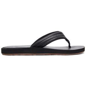 Quiksilver Férfi lábujjközi papucs Carver Nubuck Solid Black AQYL100623-SBKM 45