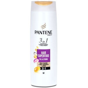 Pantene Sampon sérült hajra 3 az 1-ben  Super Strength Full & Strong (Shampoo) 360 ml