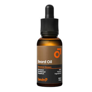 beviro Szakállápoló olaj grepfruit, fahéj és szantálfa illattal (Beard Oil) 10 ml