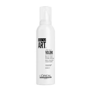 L´Oréal Professionnel Tecni Art Full Volume Extra extra dúsító hatású hajhab (Extra Strong Hold Volume Mousse) 250 ml