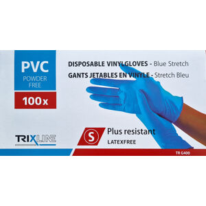 Pharma Activ Nitril / vinil kék kesztyű - púder nélkül S - 100 db