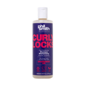 Phil Smith Be Gorgeous Curly Locks (Curl Perfecting Shampoo) sampon kreppesedett és hullámos hajra 400 ml