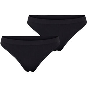 Pieces 2 PACK -  női tanga alsó  PCSYMMI 17115845 Black M/L