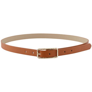 Pieces Női öv PCVANNI 17124817 Cognac Gold buckle 95 cm