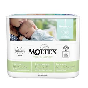 Moltex Pure & Nature Pelenkák Moltex Pure & Nature Newborn 2-4 kg (22 db)