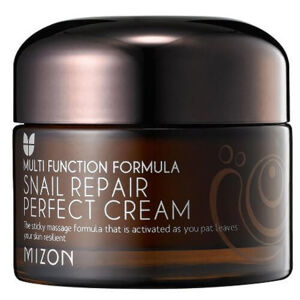 Mizon Arcápoló gél csigaváladék szűrlettel 60% problémás bőrre (Snail Herbal Essences Repair Perfect Cream) 50 ml