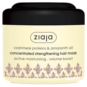 Ziaja Cashmere ajerősítő pakolás amaránt olajjal (Concentrated Strengthening Hair Mask) 200ml