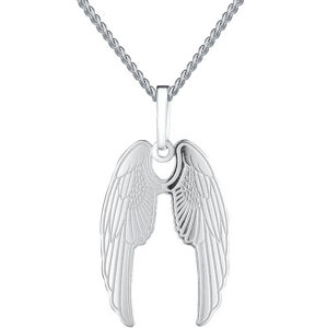 Praqia Jewellery Divatos ezüst nyaklánc Angel A KO6097_CU035_50_A (lánc, medál)