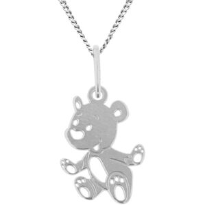 Praqia Jewellery Gyermek ezüst nyaklánc Mackó mancs KO5098_CU035_40_N (lánc, medál)