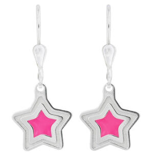 Praqia Jewellery Lányos ezüst fülbevaló Távoli csillagok NA6026_RH