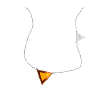 Praqia Jewellery Elegáns ezüst nyaklánc by Gabriela Koukalová Triangle N6270