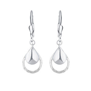 Praqia Jewellery Gyengéd ezüst fülbevalók Silver rain NA6508_RH